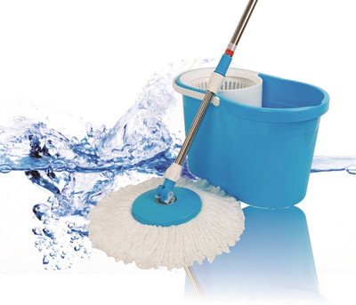 66% OFF on Kawachi Pro Mop Set((Built in Wringer Blue)) 66% OFF on Kawachi Pro Mop Set((Built in Wringer Blue))