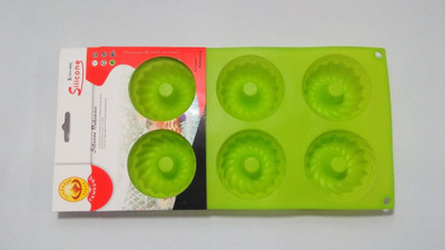 49% OFF on Dayinternational Ring Shape Silicone 6 - Cup Mould Tray Pack of 1