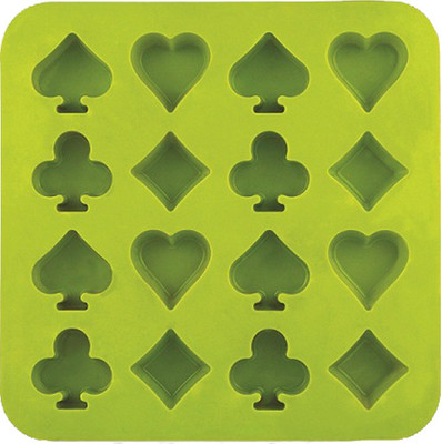 25% OFF on Silicone zone Silicone Zone - Choko Poker Silicone Mold Making Chocolates - Green 16 - Cup Mould Tray Pack of 1