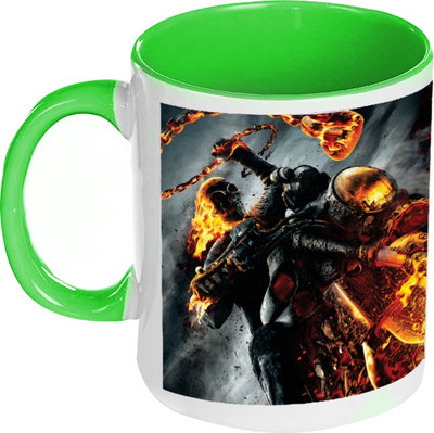 58% OFF on AMY Ghost Rider Video Game Inside Green Coffee Ceramic Mug 325 ml 58% OFF on AMY Ghost Rider Video Game Inside Green Coffee Ceramic Mug 325 ml
