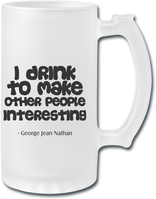 53% OFF on Printland People Drink Glass Mug 500 ml 53% OFF on Printland People Drink Glass Mug 500 ml