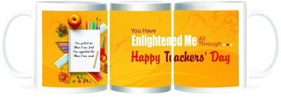 50% OFF on Refeel Gifts Happy Teachers Day Ceramic Mug 325 ml 50% OFF on Refeel Gifts Happy Teachers Day Ceramic Mug 325 ml