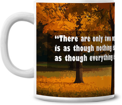 50% OFF on Lovely Collection Thoght for Life Ceramic Mug