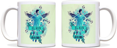 60% OFF on ShopMantra Aguero Footballer Black Ceramic Mug 300 ml 60% OFF on ShopMantra Aguero Footballer Black Ceramic Mug 300 ml