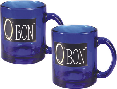 28% OFF on Deseo Sapphire Blue Glass Mug Pack of 2 28% OFF on Deseo Sapphire Blue Glass Mug Pack of 2
