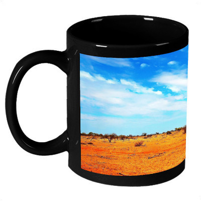 61% OFF on AMY Dry Summer Forest Ceramic Mug 325 ml