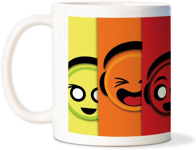 75% OFF on AMY Emotions Multicolorcoffee Ceramic Mug 75% OFF on AMY Emotions Multicolorcoffee Ceramic Mug