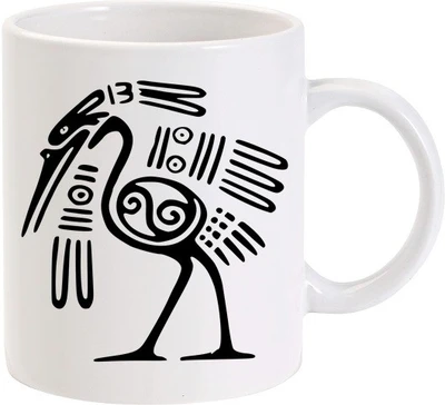 50% OFF on Lolprint Crane modern art Ceramic Mug 325 ml