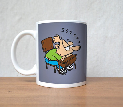 StyBuzz Insert Coffe To Begin Porcelain Mug 300 ml StyBuzz Insert Coffe To Begin Porcelain Mug 300 ml
