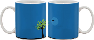 15% OFF on Artifa Night Tree Porcelain, Ceramic Mug 350 ml 15% OFF on Artifa Night Tree Porcelain, Ceramic Mug 350 ml