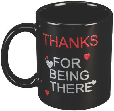 18% OFF on Red Moments Thanks Ceramic Mug 350 ml