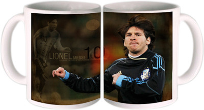 25% OFF on Shopkeeda FIFA 2014 The Great Messi Ceramic Mug 350 ml
