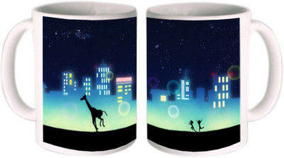 25% OFF on Shopkeeda Giraffe night Ceramic Mug 350 ml 25% OFF on Shopkeeda Giraffe night Ceramic Mug 350 ml