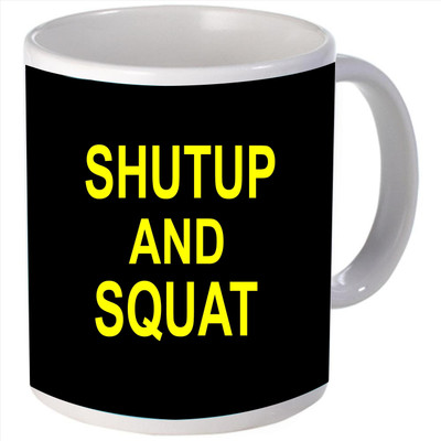 Snoogg shutup and aquat Ceramic Mug