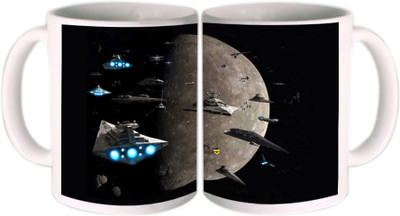 25% OFF on Shopkeeda Star Destroyer Ceramic Mug 350 ml