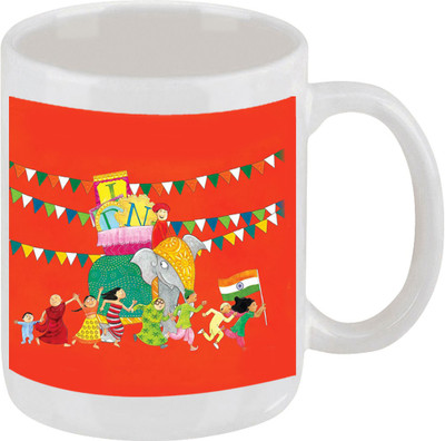 28% OFF on Ellicon E177 India Ceramic Mug 325 ml