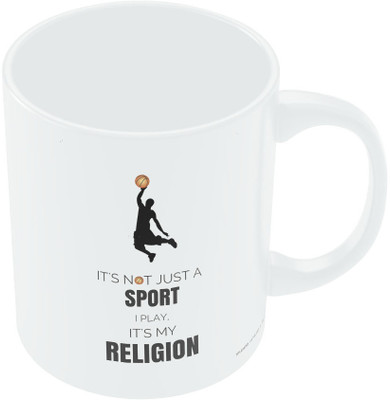 7% OFF on PosterGuy It's Not A Sport It's A Religion Basketball by SS Ceramic Mug 300 ml 7% OFF on PosterGuy It's Not A Sport It's A Religion Basketball by SS Ceramic Mug 300 ml
