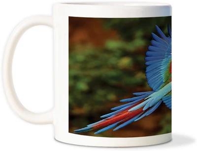 75% OFF on AMY Beauy Parrot Flyingcoffee Ceramic Mug
