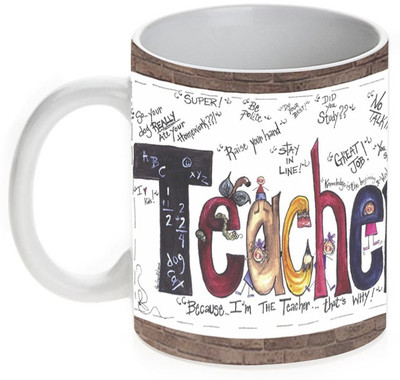 63% OFF on Mugwala Teacher For My Teacher Ceramic Mug 350 ml 63% OFF on Mugwala Teacher For My Teacher Ceramic Mug 350 ml