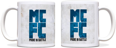 60% OFF on ShopMantra Manchester City FC Black Ceramic Mug 300 ml