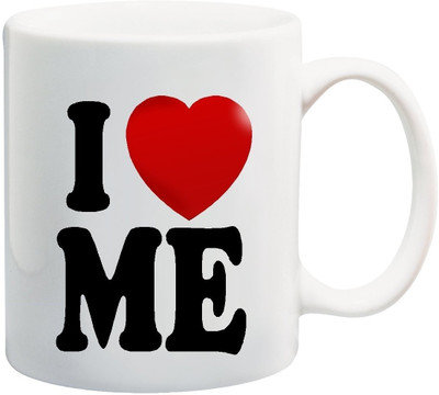 40% OFF on Teeskart I Love Me Porcelain Mug 300 ml 40% OFF on Teeskart I Love Me Porcelain Mug 300 ml