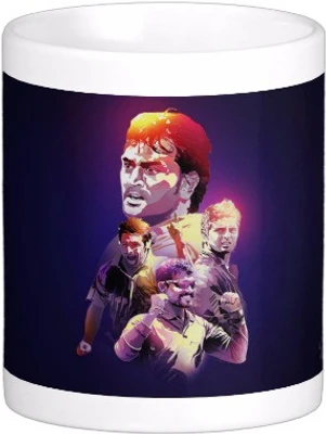 88% OFF on Exoctic Silver Chennai Super King IPL Series XXX 020 Ceramic Mug 300 ml