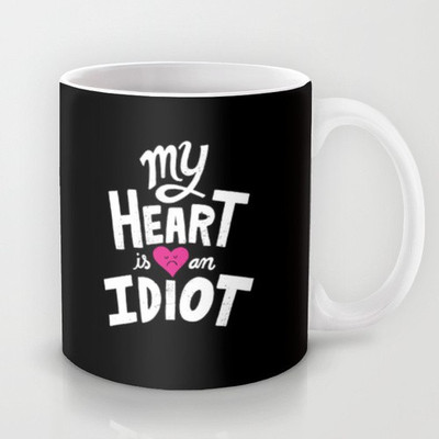 Astrode My Heart Is An Idiot Ceramic Mug 325 ml