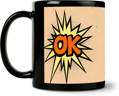 36% OFF on ShopMantra Comic Ok Ceramic Mug 300 ml 36% OFF on ShopMantra Comic Ok Ceramic Mug 300 ml