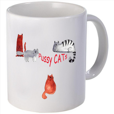 Snoogg pussy cats Ceramic Mug