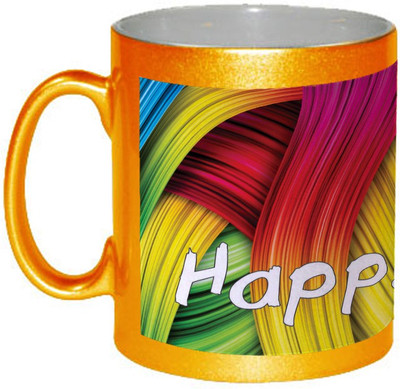 78% OFF on AMY Color Waves Happy Holi Ceramic Mug 325 ml 78% OFF on AMY Color Waves Happy Holi Ceramic Mug 325 ml