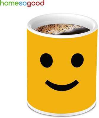41% OFF on Home So Good Smiley Happy Face Ceramic Mug 280 ml 41% OFF on Home So Good Smiley Happy Face Ceramic Mug 280 ml