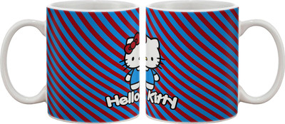 15% OFF on Artifa Hello Kitty Porcelain, Ceramic Mug 350 ml