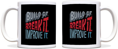 60% OFF on ShopMantra Motivational Break It Quote Black Ceramic Mug 300 ml 60% OFF on ShopMantra Motivational Break It Quote Black Ceramic Mug 300 ml