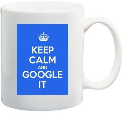 40% OFF on Teeskart Keep Calm And Google It Porcelain Mug 300 ml 40% OFF on Teeskart Keep Calm And Google It Porcelain Mug 300 ml
