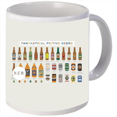 Snoogg Beer Ceramic Mug Snoogg Beer Ceramic Mug