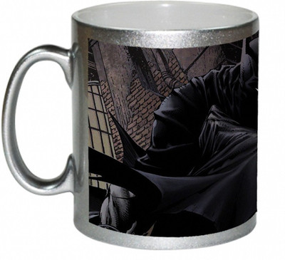 70% OFF on AMY Abstrck Batman Dark Coffee Ceramic Mug 325 ml