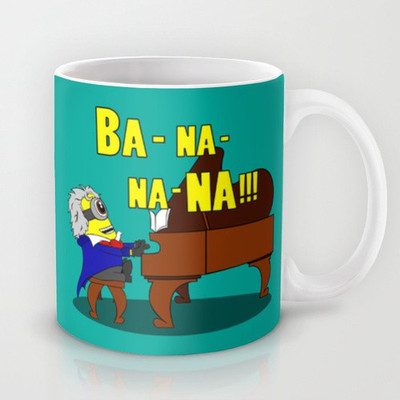 41% OFF on Astrode Minion Music Ceramic Mug 325 ml 41% OFF on Astrode Minion Music Ceramic Mug 325 ml