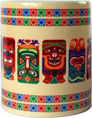 25% OFF on RangRasia TribalTikiMasks XX CM Ceramic Mug 25% OFF on RangRasia TribalTikiMasks XX CM Ceramic Mug