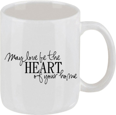 16% OFF on Ellicon 41 May Love Be The Heart Of Yourhome Ceramic Mug