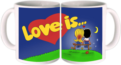 25% OFF on Shopkeeda Love Is Ceramic Mug 350 ml 25% OFF on Shopkeeda Love Is Ceramic Mug 350 ml
