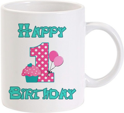 50% OFF on Lolprint Happy 1st Birthday Ceramic Mug 325 ml 50% OFF on Lolprint Happy 1st Birthday Ceramic Mug 325 ml
