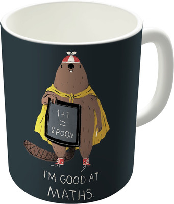 80% OFF on The Fappy Store Good At Maths Ceramic Mug 300 ml