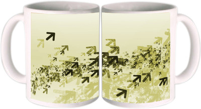 62% OFF on Shopkeeda Arrows Ceramic Mug 350 ml