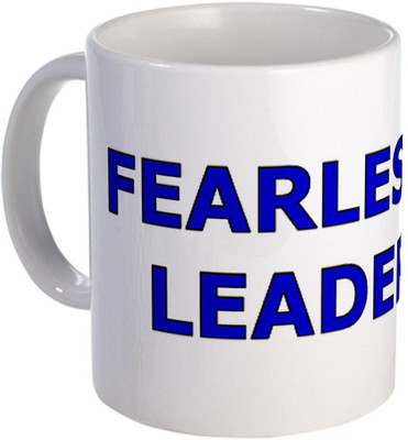 40% OFF on Teeskart Fearless Leader Porcelain Mug 300 ml 40% OFF on Teeskart Fearless Leader Porcelain Mug 300 ml