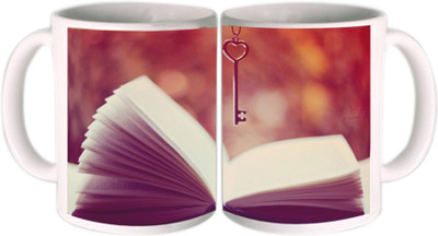 62% OFF on Shopkeeda Open Book Ceramic Mug 350 ml