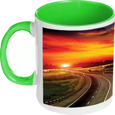 58% OFF on AMY Road To Highway Inside Green Coffee Ceramic Mug 325 ml 58% OFF on AMY Road To Highway Inside Green Coffee Ceramic Mug 325 ml