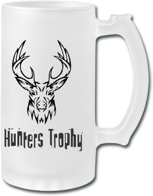 53% OFF on Printland Trophy Glass Mug 500 ml