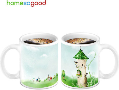 45% OFF on Homesogood Beautiful Small Village Coffee Ceramic Mug 280 ml, Pack of 2 45% OFF on Homesogood Beautiful Small Village Coffee Ceramic Mug 280 ml, Pack of 2