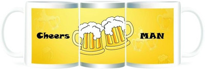 50% OFF on Refeel Gifts Cheers Man - Beer Ceramic Mug 325 ml 50% OFF on Refeel Gifts Cheers Man - Beer Ceramic Mug 325 ml