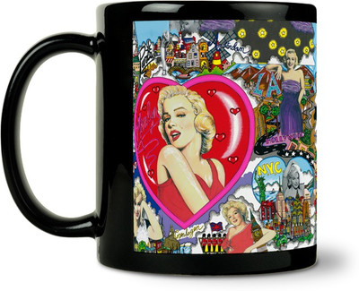 36% OFF on ShopMantra Marilyn Monroe Artwork Ceramic Mug 300 ml 36% OFF on ShopMantra Marilyn Monroe Artwork Ceramic Mug 300 ml